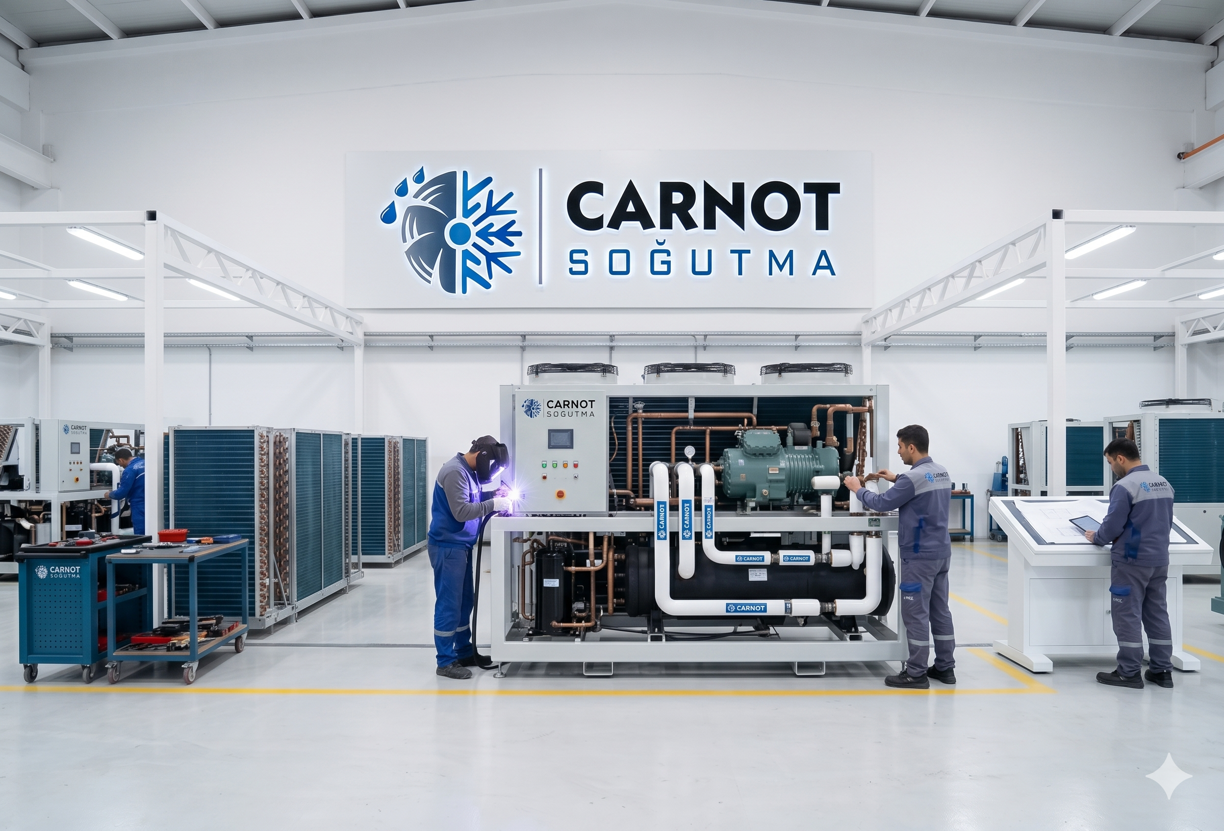 Carnot Soğutma Sistemleri Soğuk Hava Depoları Kurulum Montaj Hizmetleri